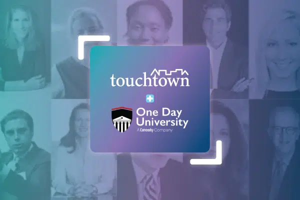 Touchtown partners with One Day University, providing easy access to educational content