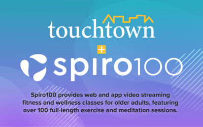 Touchtown se asocia con Spiro100 para facilitar el acceso de las personas mayores a las clases de bienestar