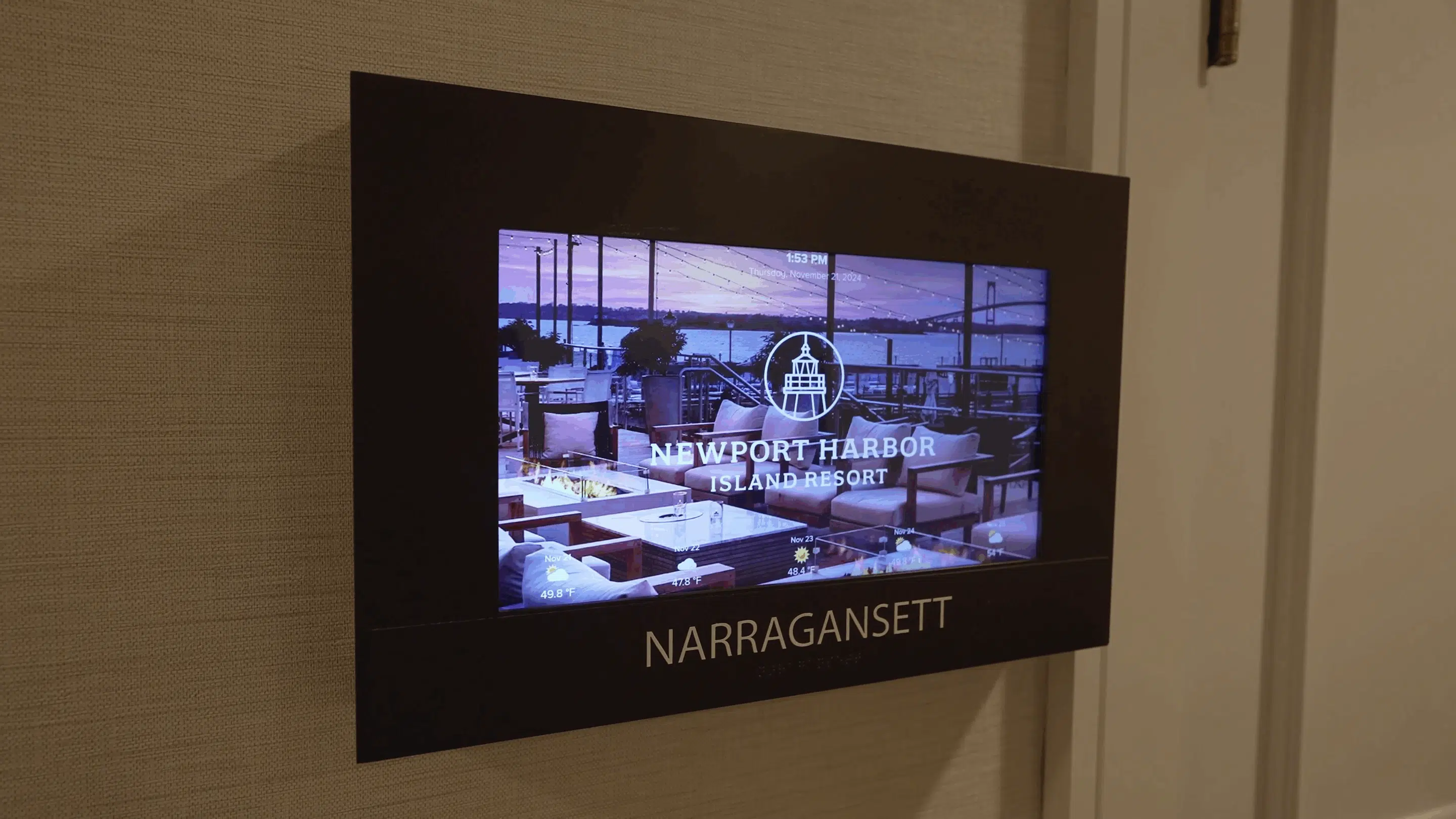 Newport Harbor Island Resort Room Board